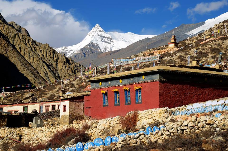An ancient monastery in Phu