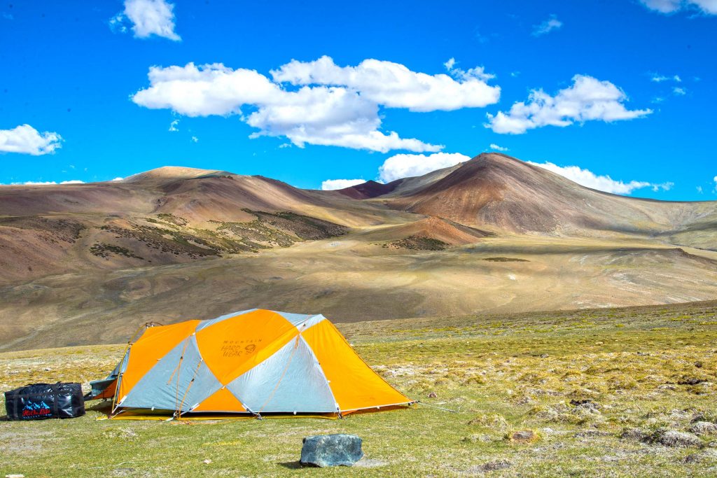 Isolated camp at Tisaling