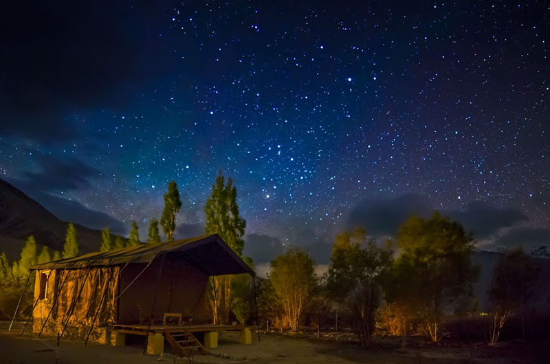 One of our safari camping spot