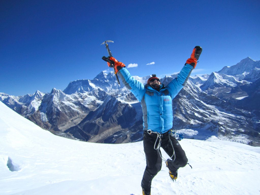 Summit of Mera Peak – 1