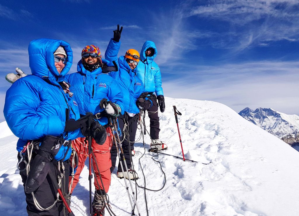 Summit of Mera Peak
