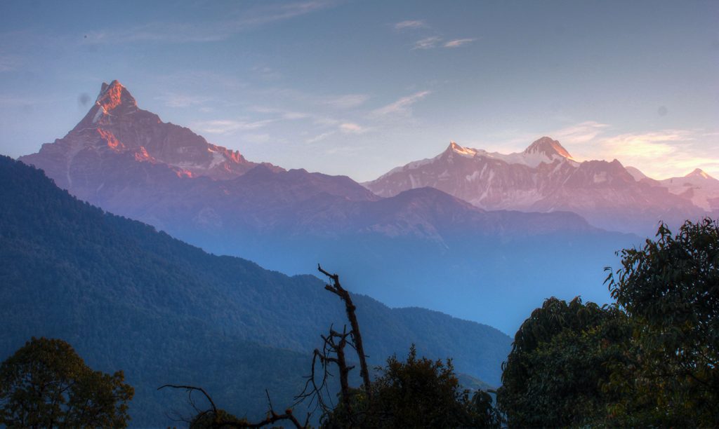 Sunrise from Australian Camp